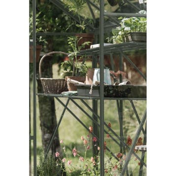 Royal Well kweektafel voor tuinkas Kate 1 - groengrijs, Tuin en Terras, Verzenden, Nieuw