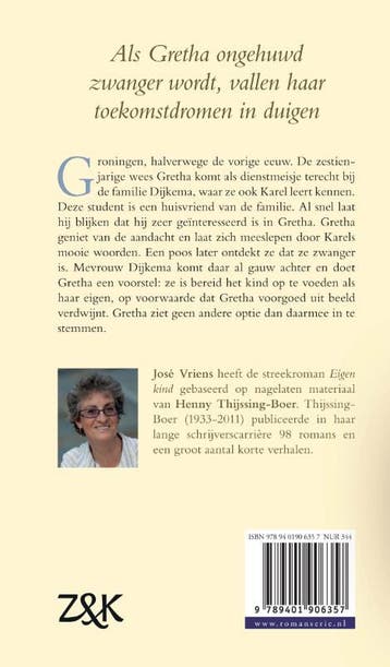 Eigen kind 9789401906357 José Vriens, Verzenden, Gelezen, José Vriens