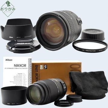 Nikon AF-S DX Nikkor 3.5-4.5/18-70mm G ED + AF-S DX Nikkor, Nieuw