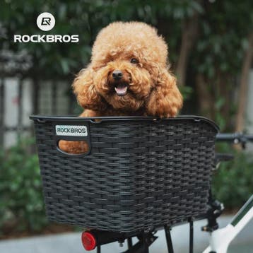 ROCKBROS Fietsmand Achter - Grote Capaciteit met Uitschuifba, Fietsen en Brommers, Fietsaccessoires | Fietsmanden, Verzenden, Nieuw