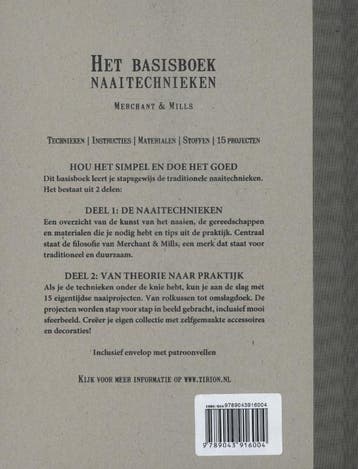 Tirion creatief Het basisboek naaitechnieken / Tirion, Boeken, Verzenden, Zo goed als nieuw, Carolyn N.K. Denham