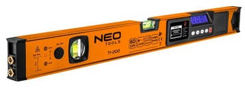 Digitale waterpas - 60cm - LCD display - Met kruislaser, Ophalen of Verzenden, Nieuw