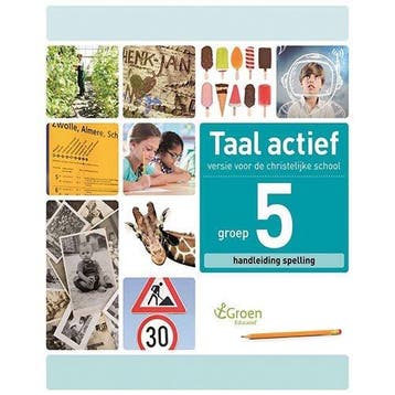 Taal Actief christelijke versie Handleiding Spelling groep 5, Verzenden, Nieuw