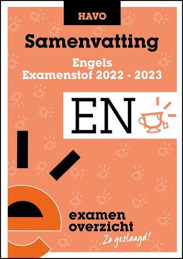 ExamenOverzicht   Samenvatting Engels HAVO 9789464380231, Boeken, Schoolboeken, Zo goed als nieuw