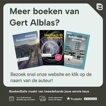 Inleiding groepsdynamica - Gert Alblas 9789001301798, Verzenden, Zo goed als nieuw, Gert Alblas