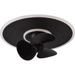 Trion Bryan LED plafondventilator mat zwart 30W dimbaar, Ophalen of Verzenden, Nieuw