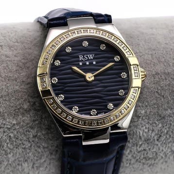 RSW - Swiss Diamond Watch - RSWL156-SGL-D-9 - Zonder, Nieuw