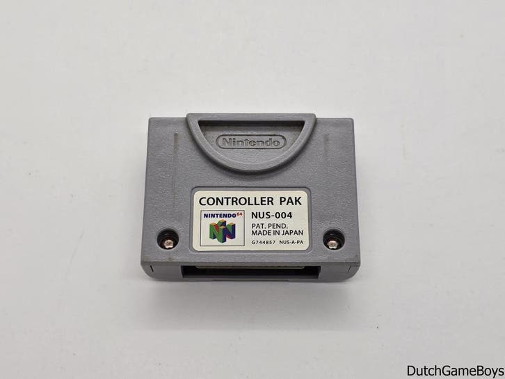 Nintendo 64 / N64 - Controller Pak - Original, Spelcomputers en Games, Spelcomputers | Nintendo 64, Gebruikt, Verzenden