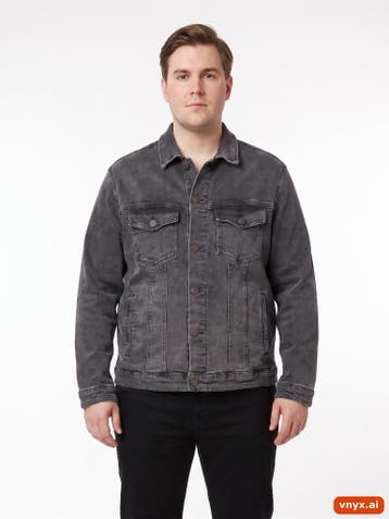 Jack and Jones Denim Jacket Heren maat L Grijs Vintage, Ophalen of Verzenden, Nieuw