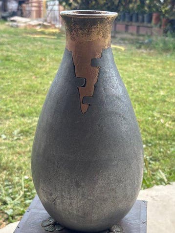 sculptuur, Philippe Jean - 33 cm - Metaal