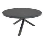 Ronde Tuintafel Mojito Negro Ø 150 cm  Keramiek Lesli Living, Verzenden, Nieuw