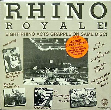 LP gebruikt - Various - Rhino Royale, Verzenden, Zo goed als nieuw, Overige formaten