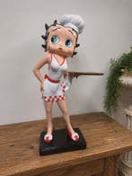 Beeld, 78 cm high beautiful statue Betty Boop white - 78 cm