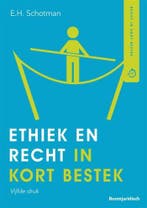 Ethiek en recht in kort bestek, 9789462906464, Boeken, Verzenden, Zo goed als nieuw, HBO