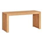 Schoenenbank Korjad bamboe 90x33x43 cm naturel [en.casa], Verzenden, Nieuw