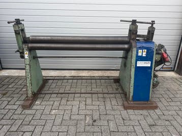 WILA plaatwals platenwals rollenwals 1550 x 3 mm, Gebruikt