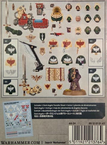 Dark Angels Upgrades and Transfers (Warhammer 40.000 nieuw), Ophalen of Verzenden, Nieuw