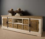 Ruim Aanbod Landelijke Industriele Tv Meubel Gratis Bezorgin, Ophalen of Verzenden, Nieuw, Landelijk Industrieel Hotel Chique Romantisch Japandi Modern