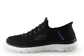 Skechers Instappers in maat 39 Zwart, Skechers, Verzenden, Zo goed als nieuw, Instappers