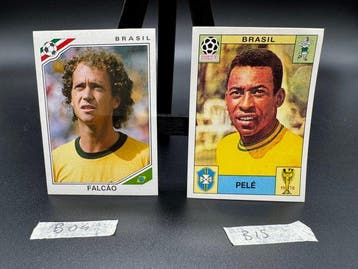 1986, 1970 Panini Mexico 86 / sonrycs Falcão - Pelè 247 38, Nieuw