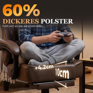 Ergonomische Bureaustoel -  Office Chair - Gamestoel - Volwa, Verzenden, Zo goed als nieuw