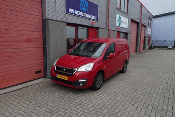 Peugeot Partner partner 1.6 bleu hdi lange uitvoering 3 zits, Stof, Gebruikt, Euro 6, Airconditioning