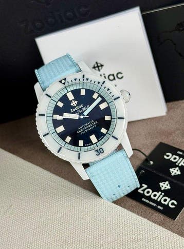 Zodiac - Super Sea Wolf Ceramic Compression Diver Automatic, Nieuw