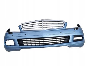 Voorbumper met grille en roosters MERCEDES C-klasse W-204 pr, Auto-onderdelen, Carrosserie en Plaatwerk, Verzenden, Gebruikt