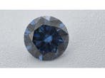 Veiling - Moissanite briljant 1 crt  Royal Blue ( GRA Gecert, Sieraden, Tassen en Uiterlijk, Nieuw