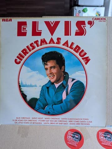 Elvis Presley - Christmas Album, Ophalen of Verzenden, Gebruikt