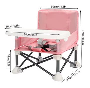 Draagbare Baby Boosterstoel met Eettray en Draagtas, Kinderen en Baby's, Kinderstoelen, Verzenden, Nieuw