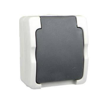 Ratio Spatwaterdicht Wandcontactdoos, Nieuw, Stopcontact