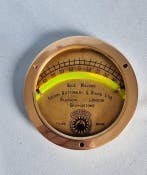 Maritieme clinometer - Messing - 1970-1980 - Hellingmeter