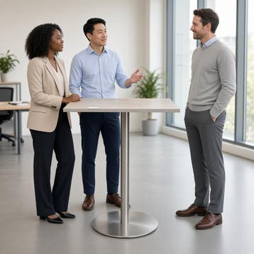 Pedrali hoge tafel / bartafel - 109x80x80 cm, Ophalen of Verzenden, Nieuw