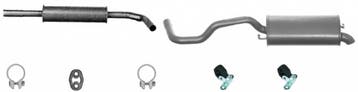 Complete uitlaat Einddemper + Tussendemper Seat Ibiza, Verzenden, Nieuw