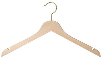 Hanger Helena 44 cm – Raw Finish, Gold Hook EX-Rental