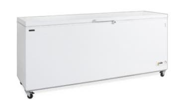 extra grote witte diepvrieskist | 2060x716x830 HorecaTraders, Verzenden, Nieuw in verpakking