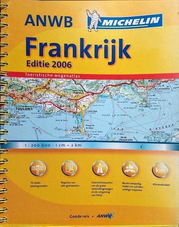 ANWB Frankrijk: toeristische wegenatlas - Onbekend, Verzenden, Gelezen
