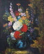 Ecole française du XX - Bouquet de fleurs (XX)