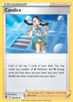 Candice 152/195 Silver Tempest, Ophalen of Verzenden, Nieuw, Losse kaart, Foil
