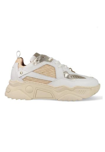 DWRS Pluto J5217C-88-1173 Wit / Champagne-38, Kleding | Dames, Schoenen, Verzenden, Nieuw, Wit