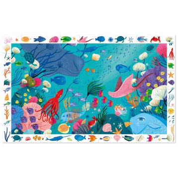 Djeco observatiepuzzel Aquatic - 54 van €14,99 voor €7,49, Ophalen of Verzenden, Nieuw