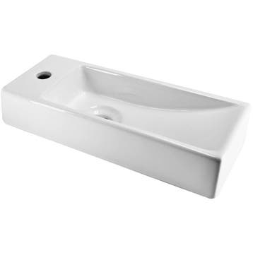 Wiesbaden Trim - Mini Fontein - Links - 38x14x8cm - Keramiek, Ophalen of Verzenden, Nieuw