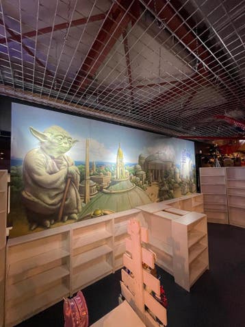 Star Wars XXXL wandplaat schildering - Uniek!, Verzamelen, Ophalen, Zo goed als nieuw, Film, Poster