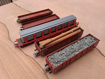 Märklin H0 - 4473/4690/47717 - Modeltrein goederenwagon (3), Hobby en Vrije tijd, Nieuw