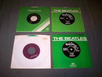 Beatles - 4x 45 RPM 7 Singles - including With A Little, Nieuw in verpakking