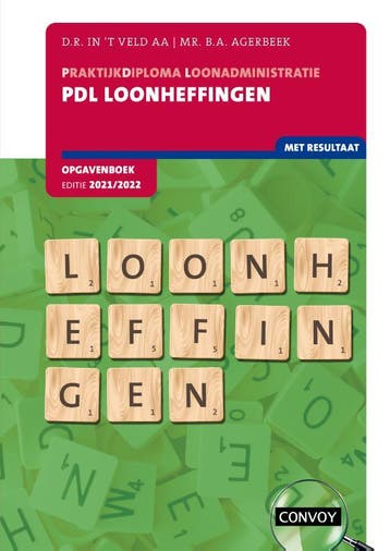 PDL Loonheffingen Opgavenboek 2021 2022 9789463172523, Zo goed als nieuw