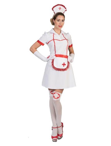 Zuster Carnaval Kostuum Betty, Ophalen of Verzenden, Nieuw
