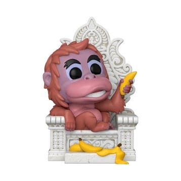 The Jungle Book POP! Deluxe Vinyl Figure King Louie on thron, Ophalen of Verzenden, Nieuw