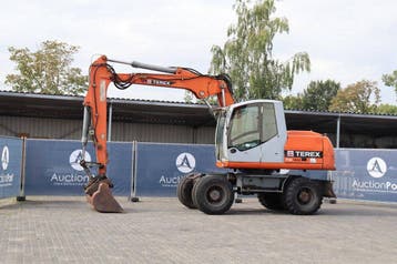 Veiling: Wielgraafmachine Atlas TW150 Diesel 85kW 2007, Ophalen, Graafmachine